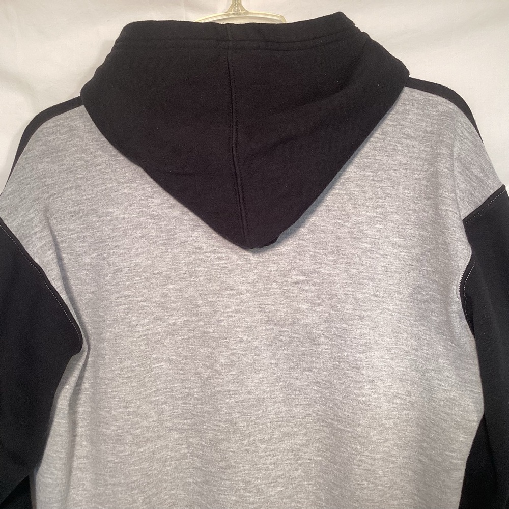 Harley-Davidson Black and Orange Zip Up Hoodie Jacket Women’s size Large 16 - 18 - Picture 5 of 14